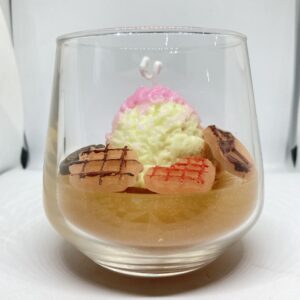 Helado Con Pretzels